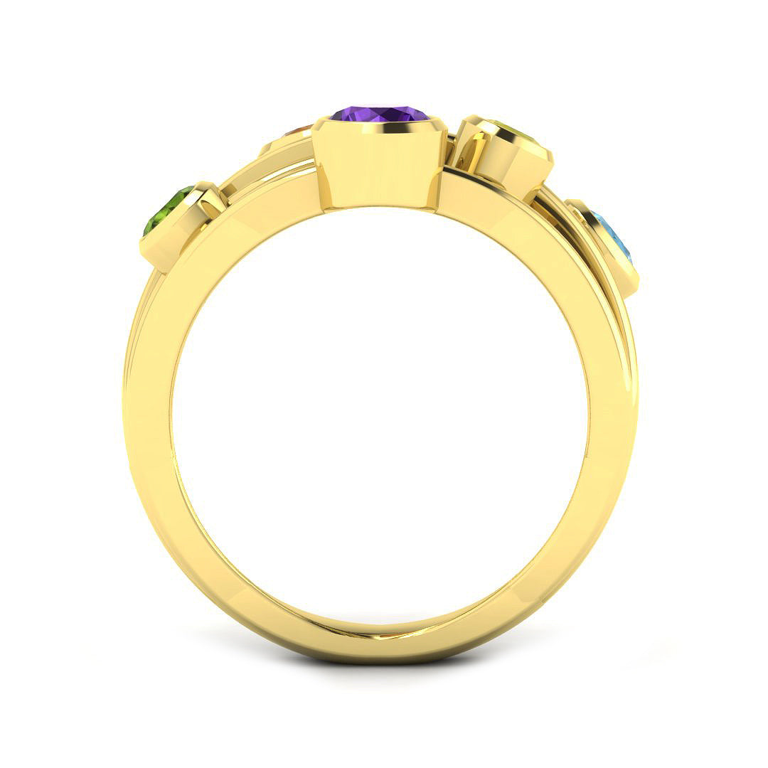 9ct Yellow Gold 0.92ct Peridot Ring