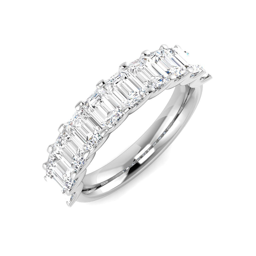9ct White Gold 2.24ct Laboratory Grown CVD Ring