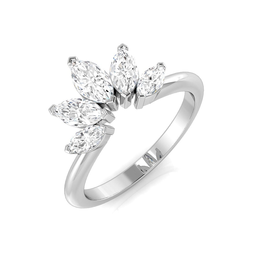 Platinum 0.89ct G SI2 Diamond Ring