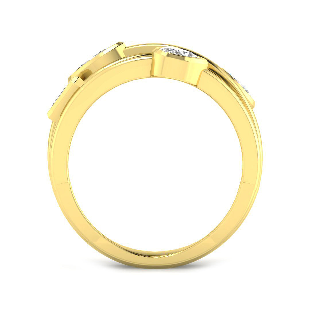 9ct Yellow Gold 0.71ct G SI2 Diamond Ring