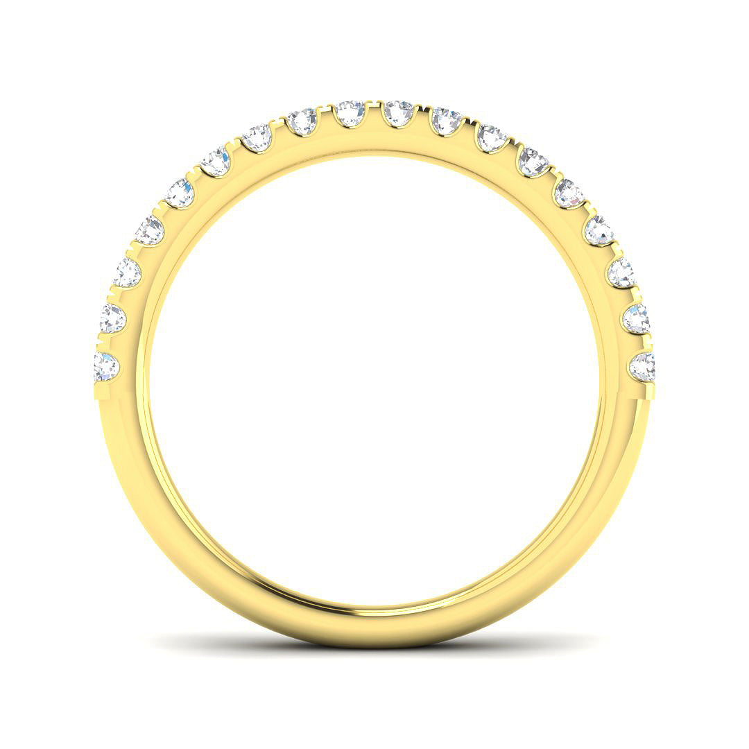 9ct Yellow Gold 0.32ct J SI1 Diamond Ring