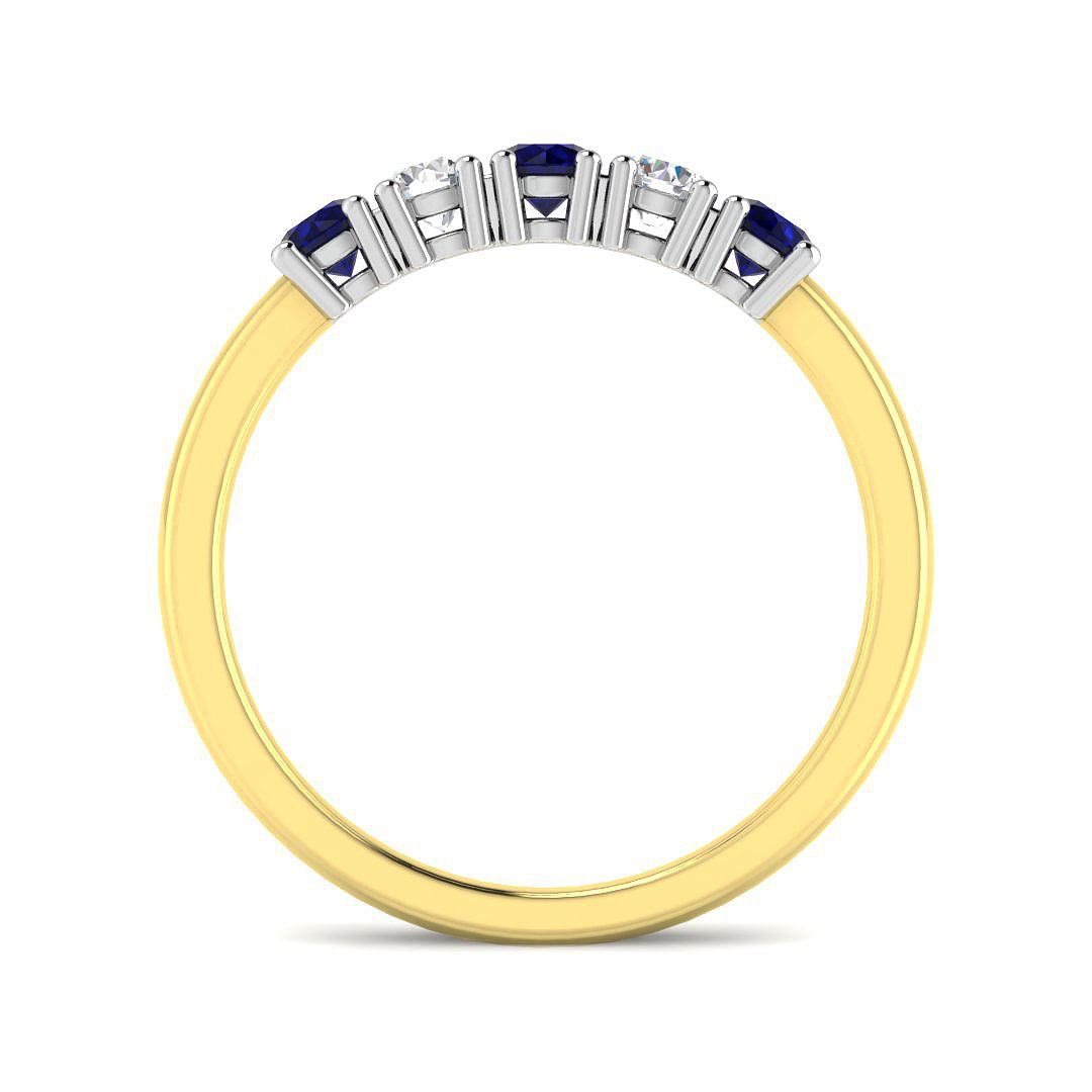 9ct Yellow Gold 0.60ct G SI2 Diamond Ring