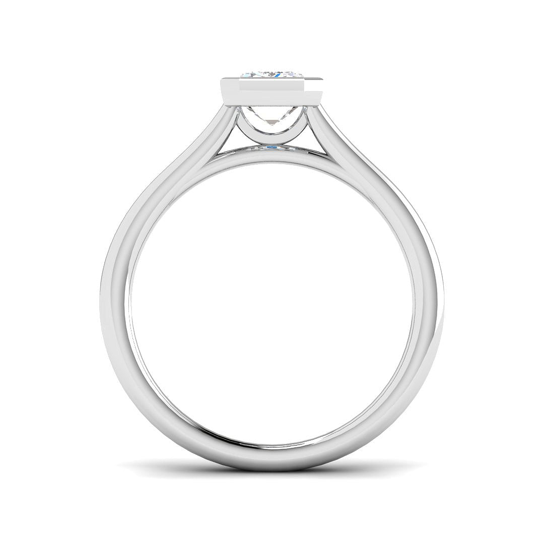 9ct White Gold 1.04ct E VS1 Laboratory Grown CVD Ring