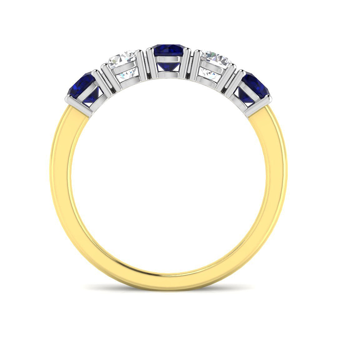 18ct Two-Tone Gold 1.61ct G SI2 Diamond Ring