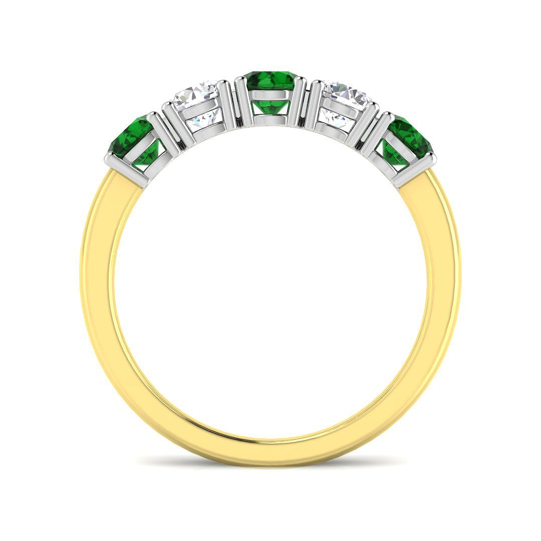 18ct Two-Tone Gold 1.25ct G SI2 Diamond Ring
