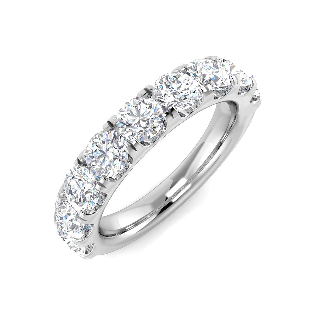 9ct White Gold 2.14ct G I1 Diamond Ring