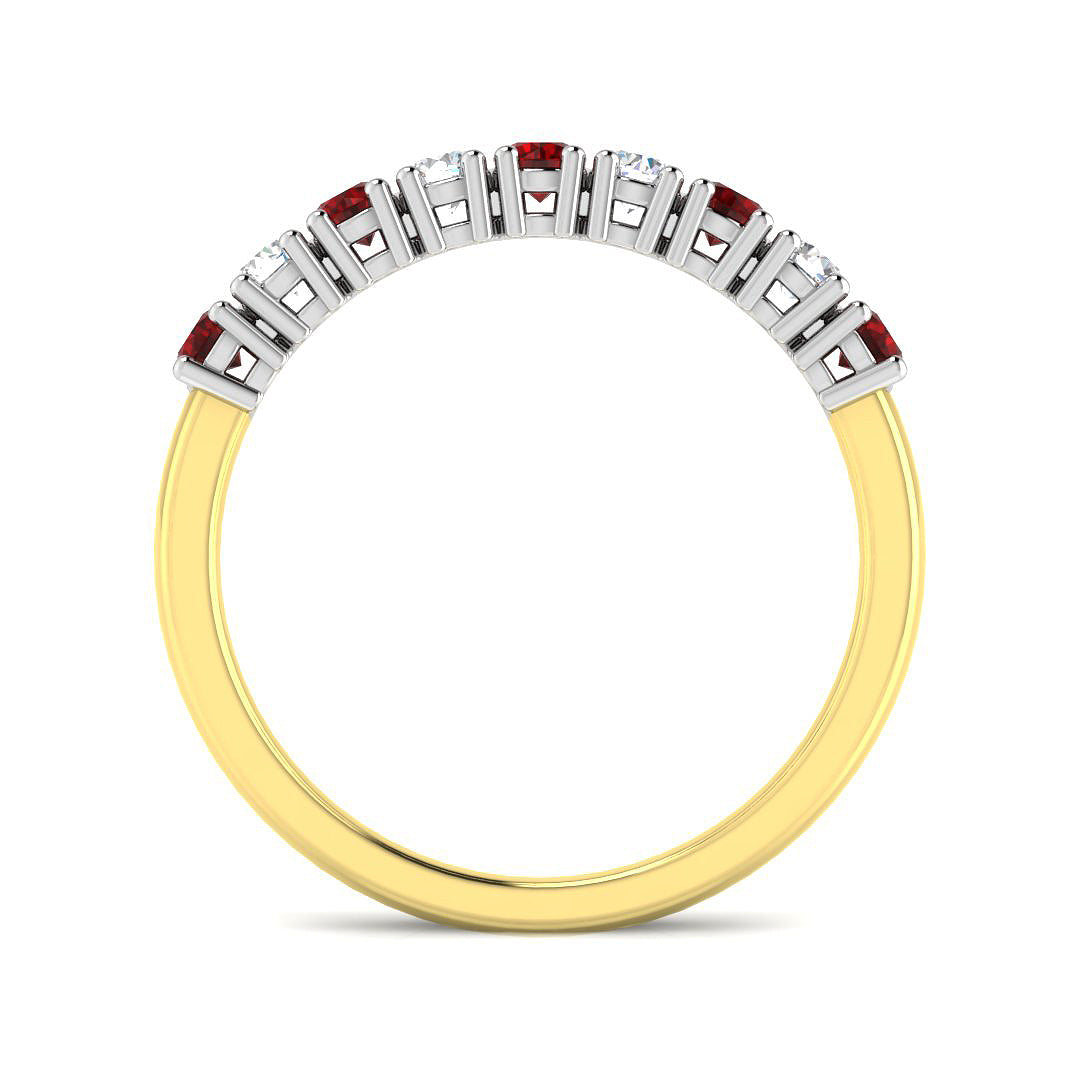 9ct Yellow Gold 0.72ct G SI2 Diamond Ring
