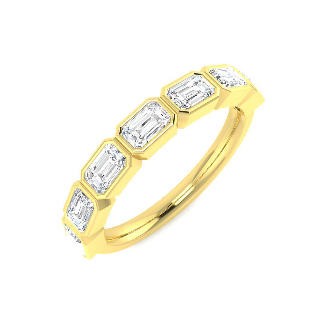 9ct Yellow Gold 1.19ct Laboratory Grown CVD Ring