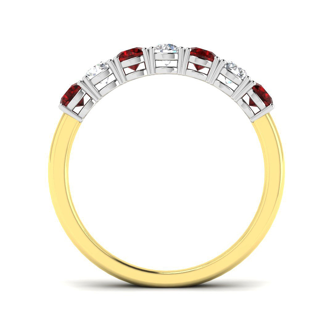 9ct Yellow Gold 0.84ct G SI2 Diamond Ring