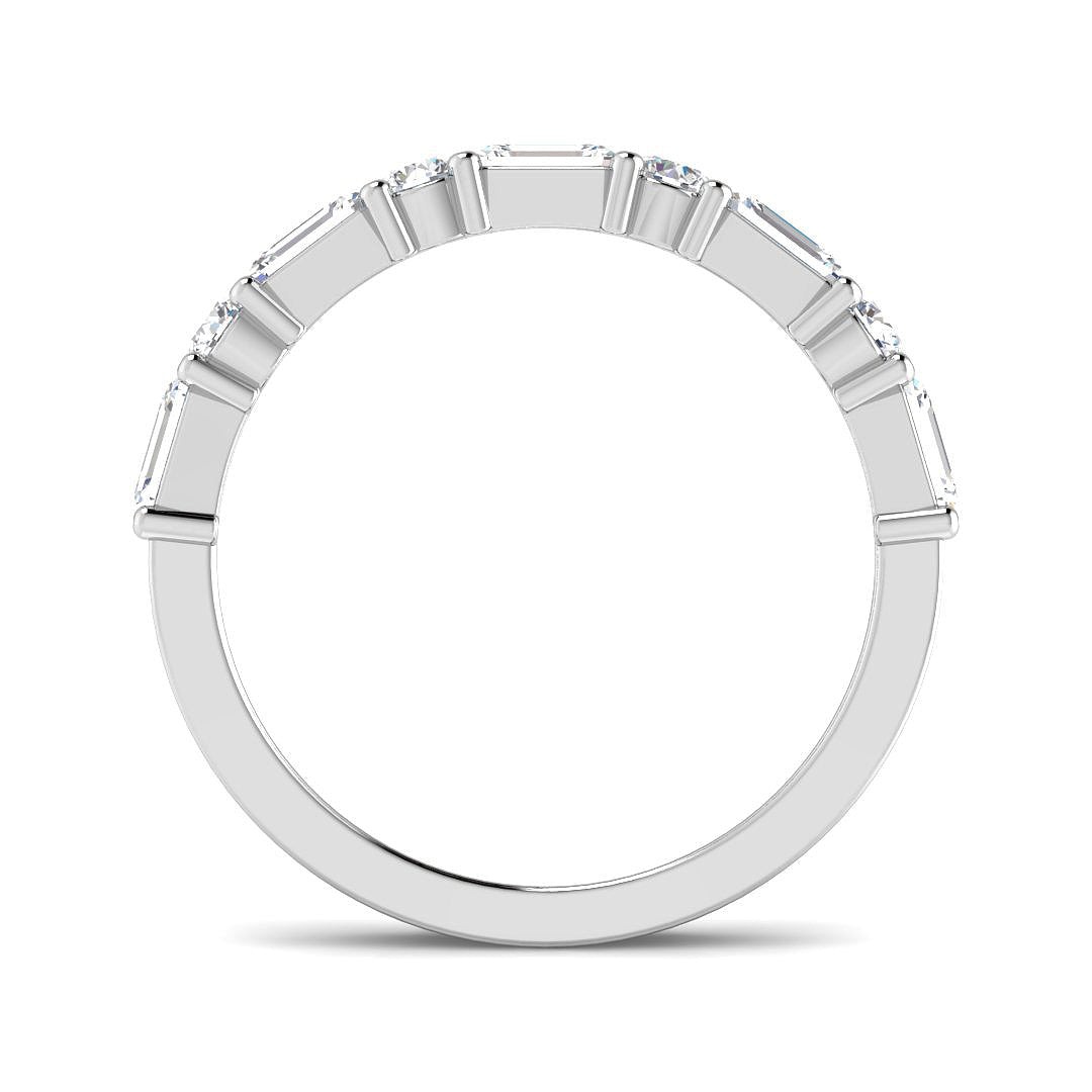 9ct White Gold 1.09ct Laboratory Grown CVD Ring