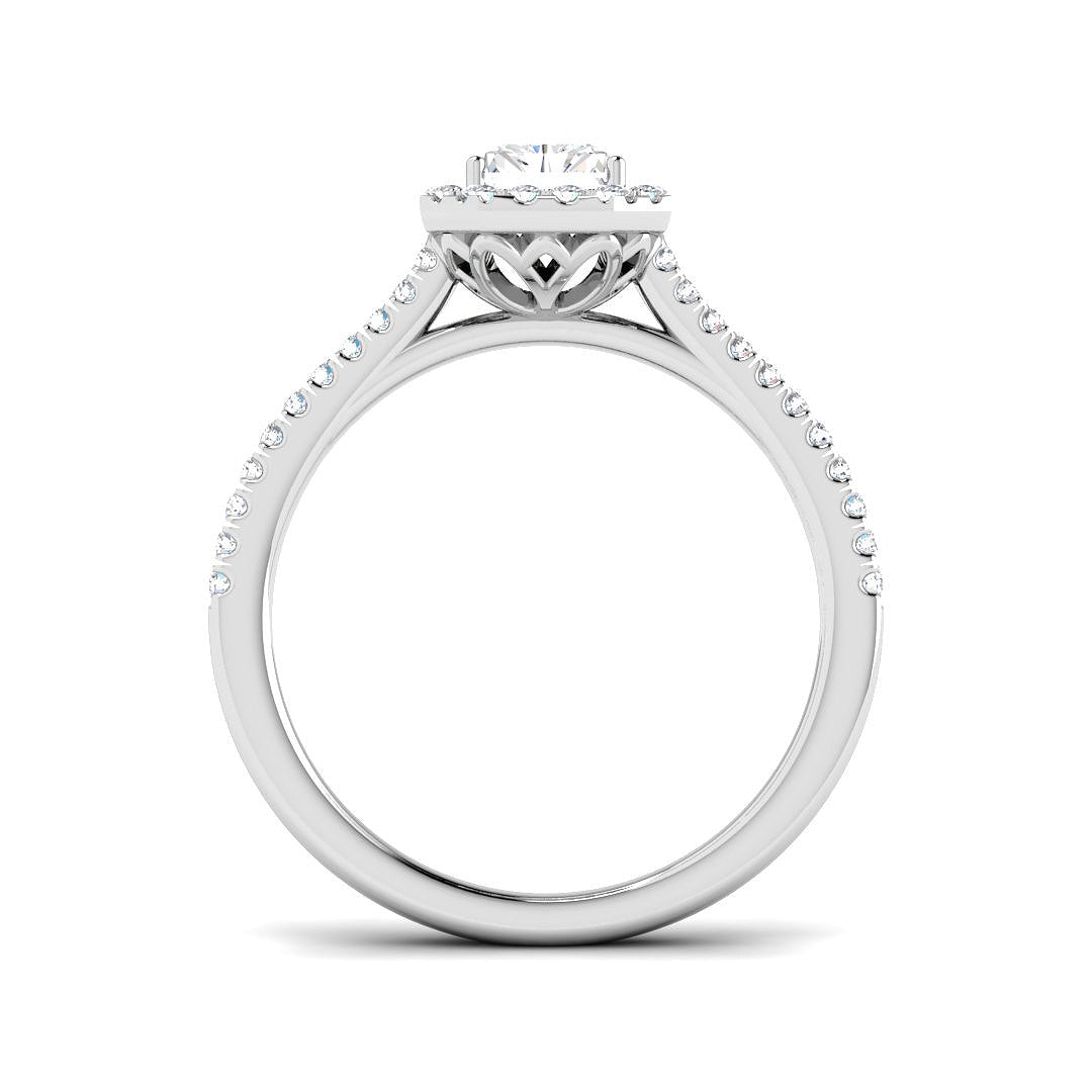 Platinum 1.23ct D SI1 Diamond Ring