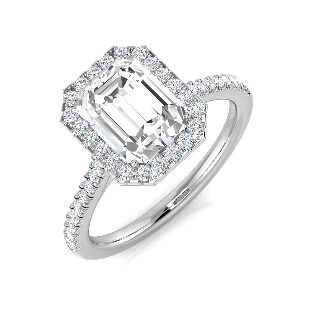 Platinum 2.00ct H SI1 Diamond Ring