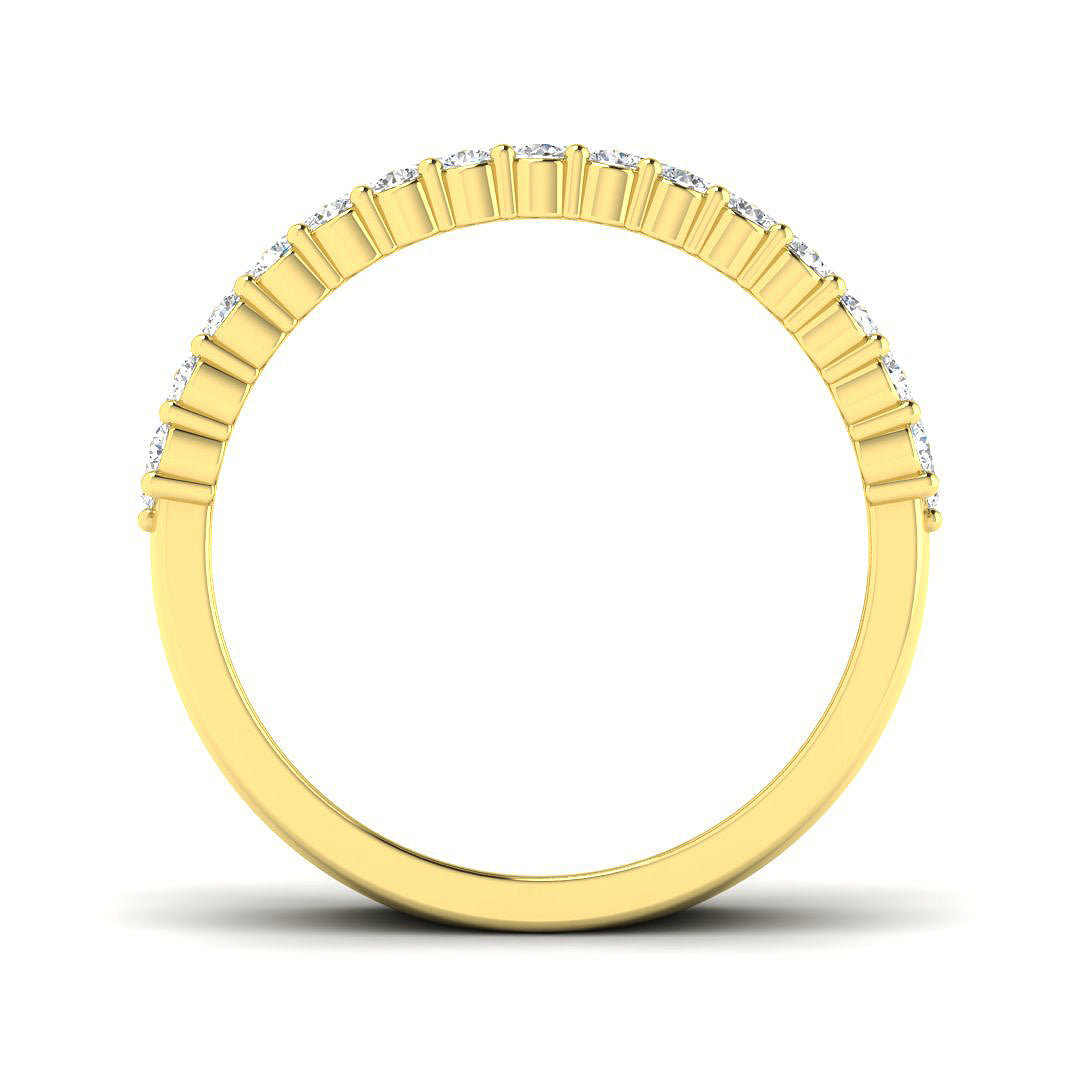 18ct Yellow Gold 0.97ct G SI1 Diamond Ring