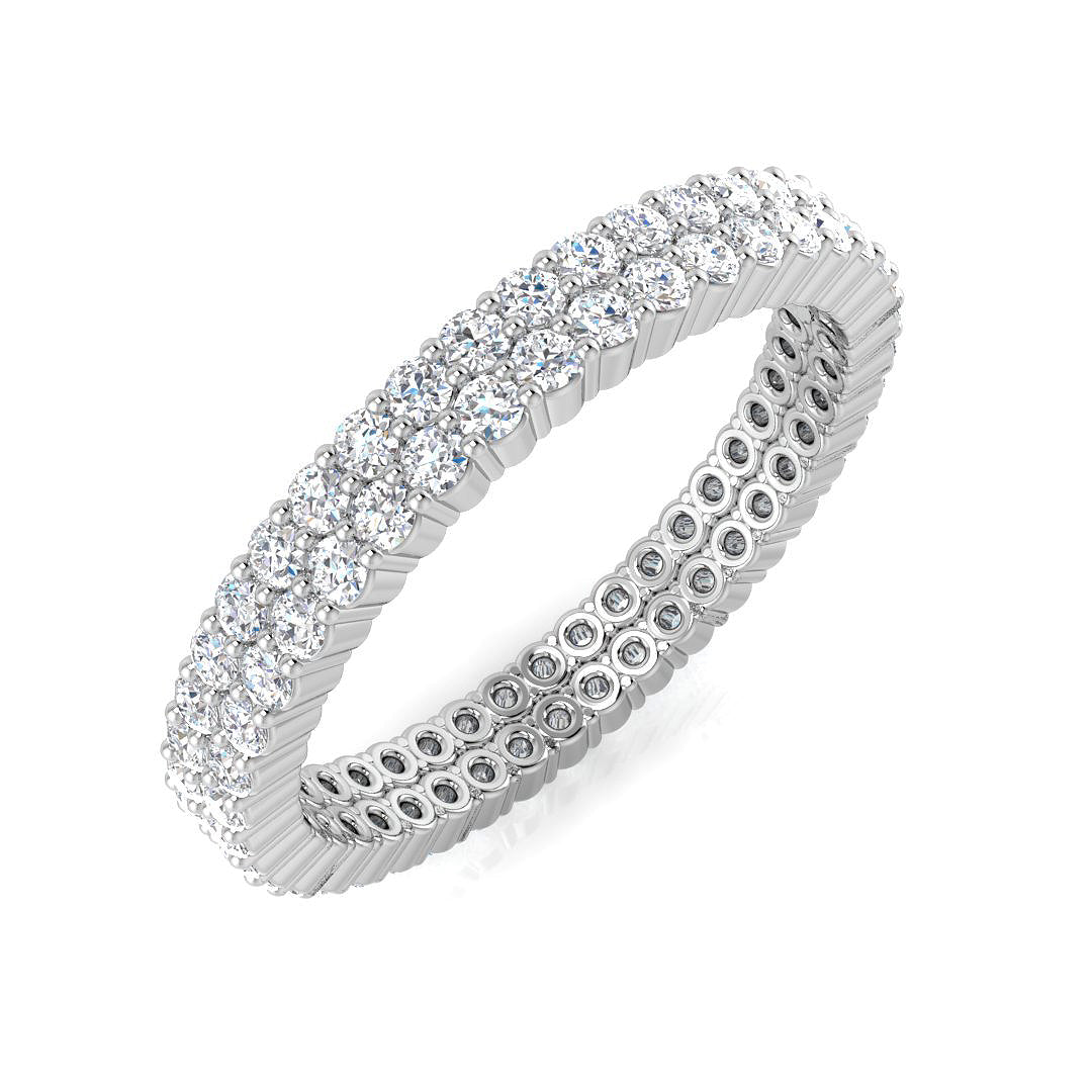 Platinum 0.92ct G SI1 Diamond Ring