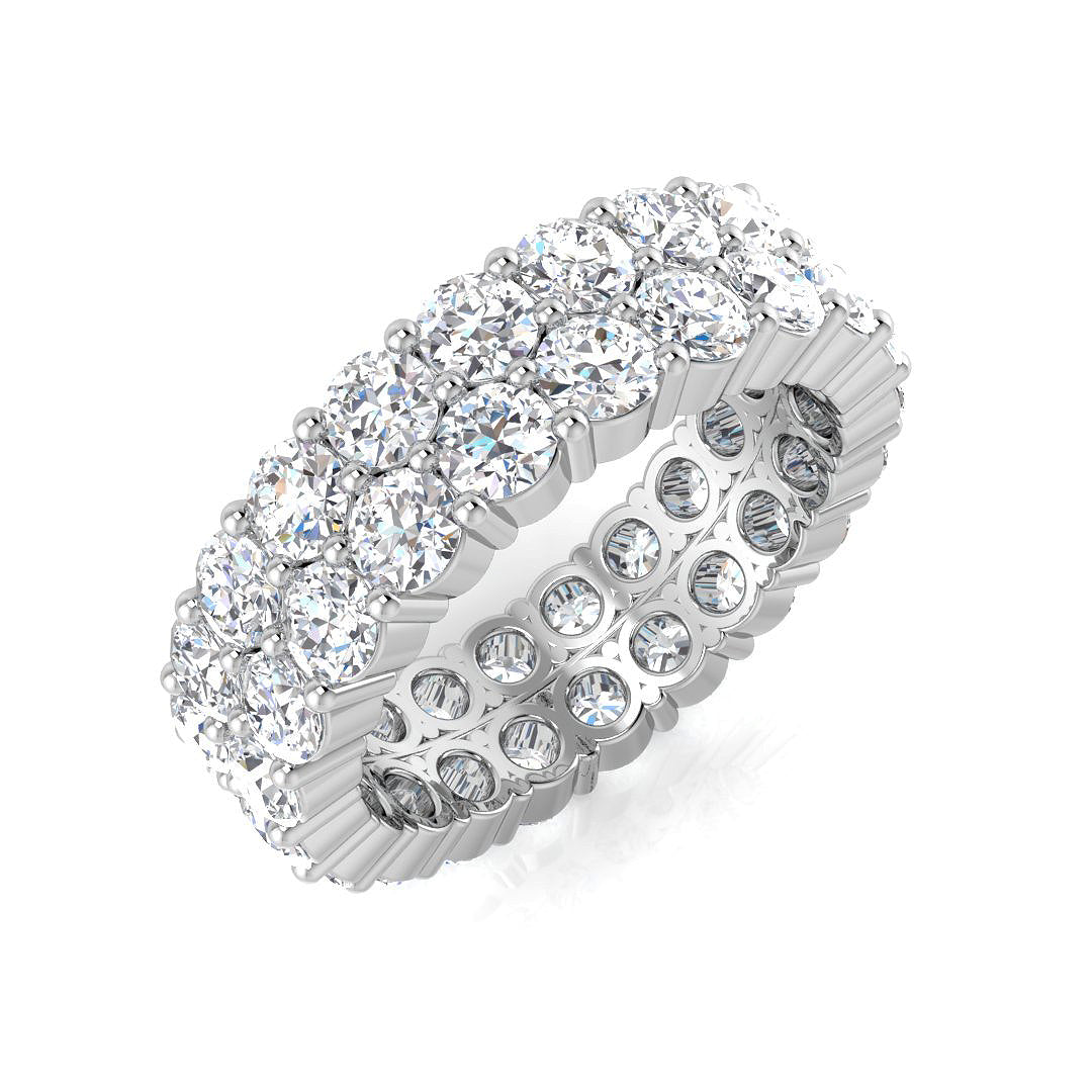 Platinum 4.93ct G SI1 Diamond Ring