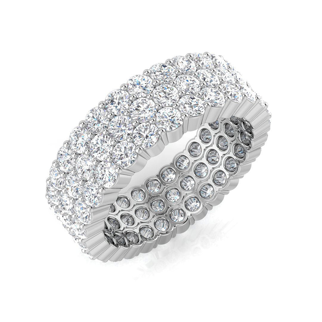 Platinum 3.62ct G SI1 Diamond Ring